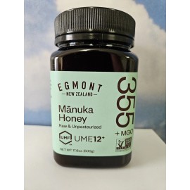 Egmont Honey Rich and Creamy Manuka Honey, UMF 12+, MGO 355+ 17.6oz  03/20/2030