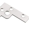sourcing map Flat Angle Bracket Plate L Shape Repair Joining