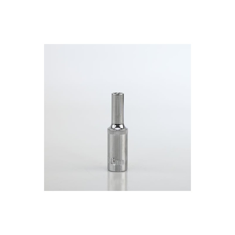 Heavy-Duty Drive Drive, 6mm 6-Point Impact Socket, Crafted from Chrome