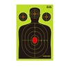 Lipulacer 12 x 18 inch Shooting Targets, Silhouette Splatter Targets