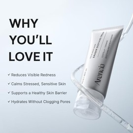 ARENCIA Eraser Soothing Cream, Facial Moisturizer with Centella & Ceramide, Hydrating Face Cream for Sensitive Skin, Lightweight Barrier Support, 50ml