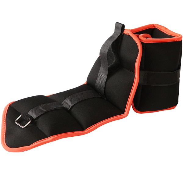JFIT Ankle Weight Pair 4.0 LBS, Set of 2 with