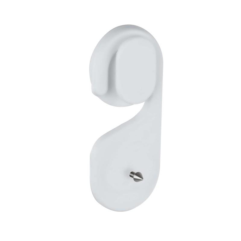 WENKO Shampoo Bottle Holder Polypropylene White 3.5 x 8 x