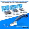 E•Werk - 5-in-1 Staple Gun Set - Heavy-Duty Stapler w/
