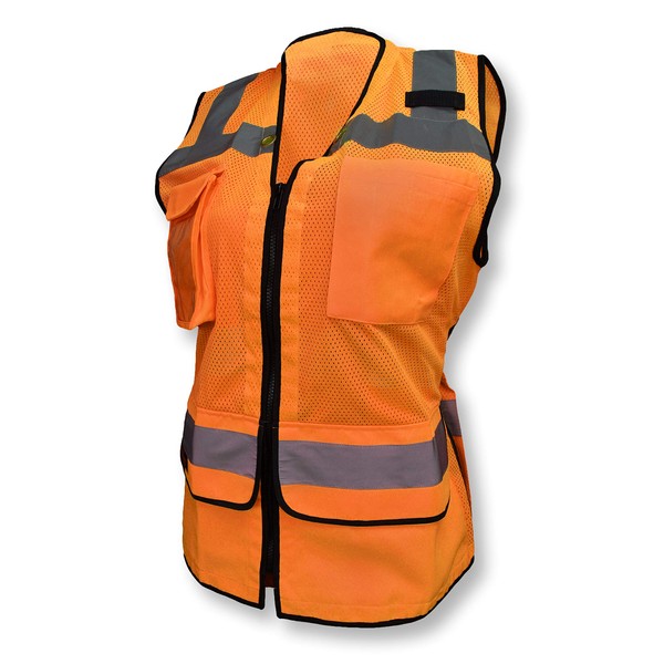 Ladies Heavy Duty Surveyor Safety Vest