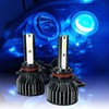 9005 HB3 Ice Blue LED Fog Light Bulbs for Powersports