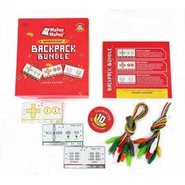 Makey Makey Backpack Bundle – Expansion Pack for Makey Makey Classic - Add More Inputs & Creativity to Your Inventions (Makey Makey Classic Required, Not Included) – STEM Learning & Prototyping Kit