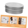 Gatuida 4pcs Magnetic Spice Tins Stainless Steel Grain Containers with