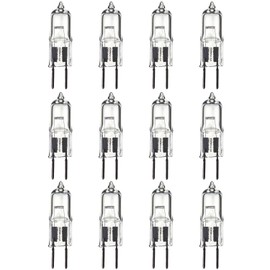 Sunlite 40615-SU Q35/GY6/12V Halogen 35-Watt Single Ended T3.5 Light Bulb, 525 Lumens, 12 Volts, GY6.35 (Bi-Pin) Base, Clear, 2000 Hour Life Span, 3200K - Warm White 12 Pack
