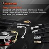 AUTO DN (2) Front Brake Hose Hydraulic Brake Hose Kit