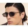 Johnny Depp Unisex Retro Aviator Sunglasses Metal Frame PC Lens