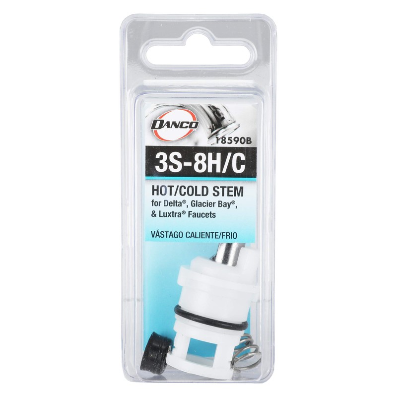 Danco 18590B 3S8H/C Hot/Cold Stem