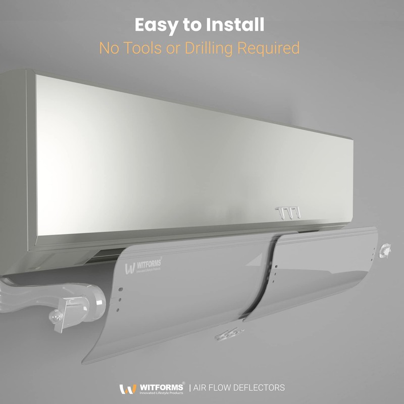 WITFORMS/PREMIUM - Adjustable AC air deflector suitable for split air