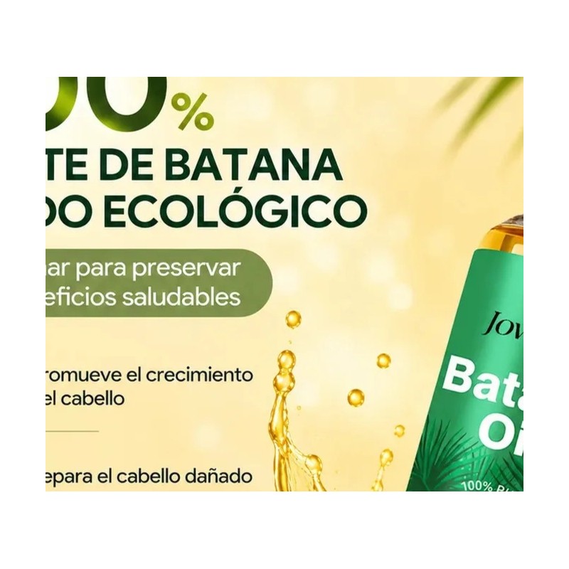2p JOVEECO Aceite De Batana Orgánico Natural Crecimiento Del Cabello