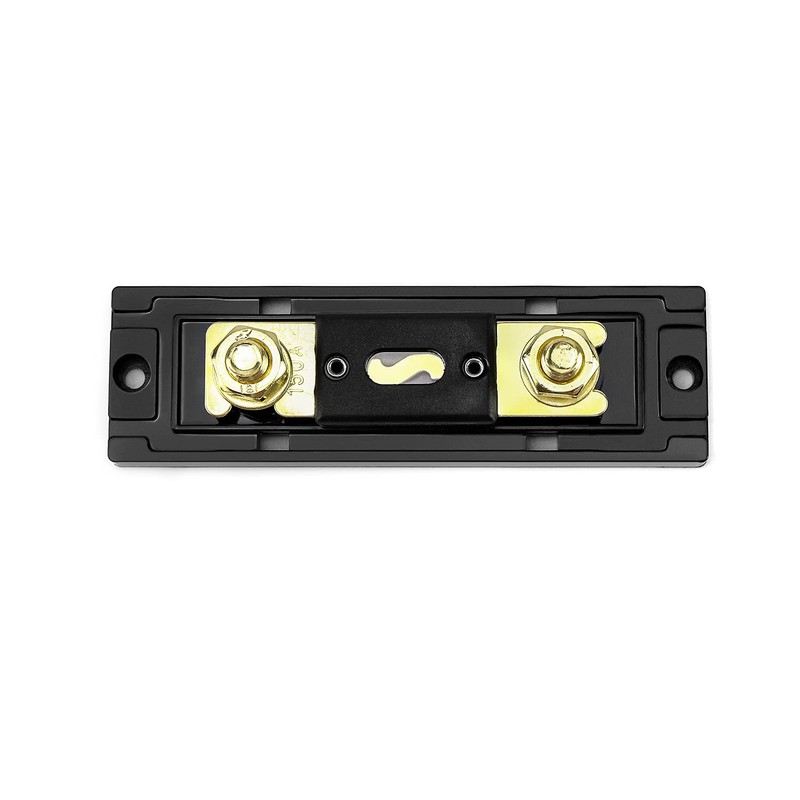 QWORK® ANL Fuse Holder 0/2/4 Gauge with 150 Amp ANL