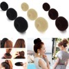 Black/Brown/Blonde fashion hair bun ring donut doughnut shaper styler S/M/L