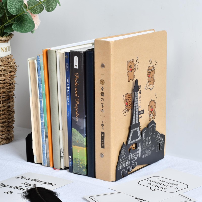 MPEIPILA Book Support, Book Ends, Book Holde, Holder for Shelf,