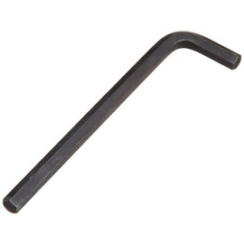 BONDHUS HLL10MM No.12176 Hex L-Wrench, Long, 0.4 inches (10 mm), Short Hand: 1.9 inches (49 mm), Long Hand: 7.1 inches (180 mm), Black Dyed
