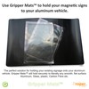 Proper Design Gripper Mats™ - Magnetic Sign Grippers for Aluminum