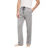 CYZ Comfortable Jersey Cotton Knit Pajama Lounge Sleep Pants -Melange