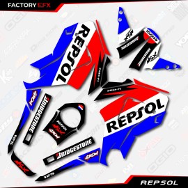 Factory EFX Repsol Graphics Decal Sticker kit fits Honda Grom 125 2013 2014 2015 2016 MSX125