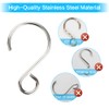 160 PCS S Shape Hooks, Stainless Steel Hook Small Ornament