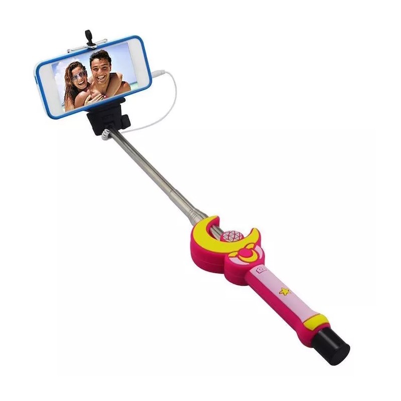 Sailor Moon Pink Selfie Stick Anime