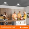 LEDVANCE 16W LED Light Disk, 5 CCT 2700/3000/3500/4000/5000K, Dimmable, 1200