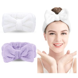 Spa Makeup Headband – Soft, Fluffy Hairband for Makeup, Skincare & Spa – Adjustable, Comfortable Fit in Vibrant Colors, Non-Slip & Stretchy Fabric