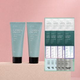 Acreque Lamelta Cream PDRN Ceramide Moisturizing Reconstruction 80ml Lamelta Ampoule Cream Mix 20 sheets / 에크리크 라멜타 크림 PDRN 세라마이드 보습재건 80ml 라멜타앰플 크림 혼합20매