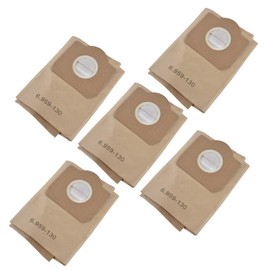 5 Bolsas de Aspiradora, Bolsa de Polvo para Aspiradora, Accesorio para Aspiradora Karcher 6.959-130.0 WD3200 WD3300 WD3500