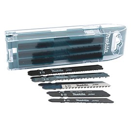 Makita Makita B-44410 Stichs?geblatt-Set A 10-teilig mit Aufbewahrungsbox, ideal fr Schnitte in Holz, Metall und Kunststoff