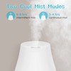 Homeweeks Diffusers, 100ml Colorful Essential Oil Diffuser with Adjustable Mist