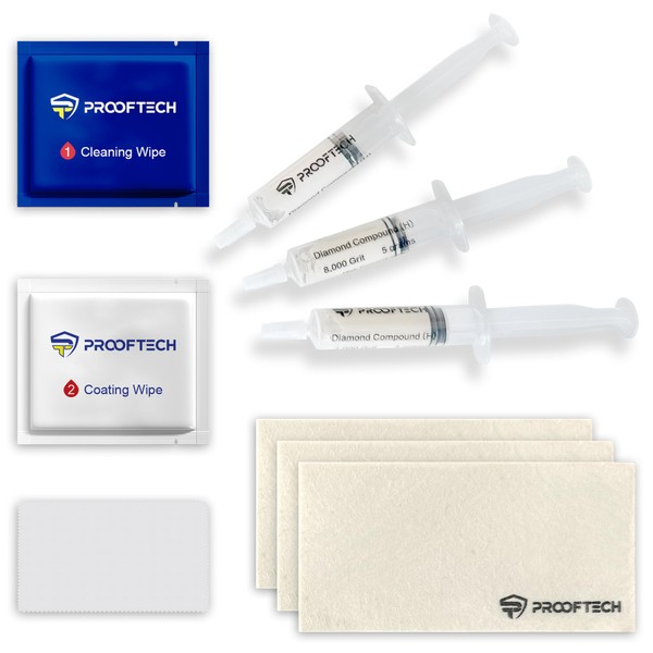 ProofTech Screen Scratch Remover Repair Kit for All Smartphones Tablets