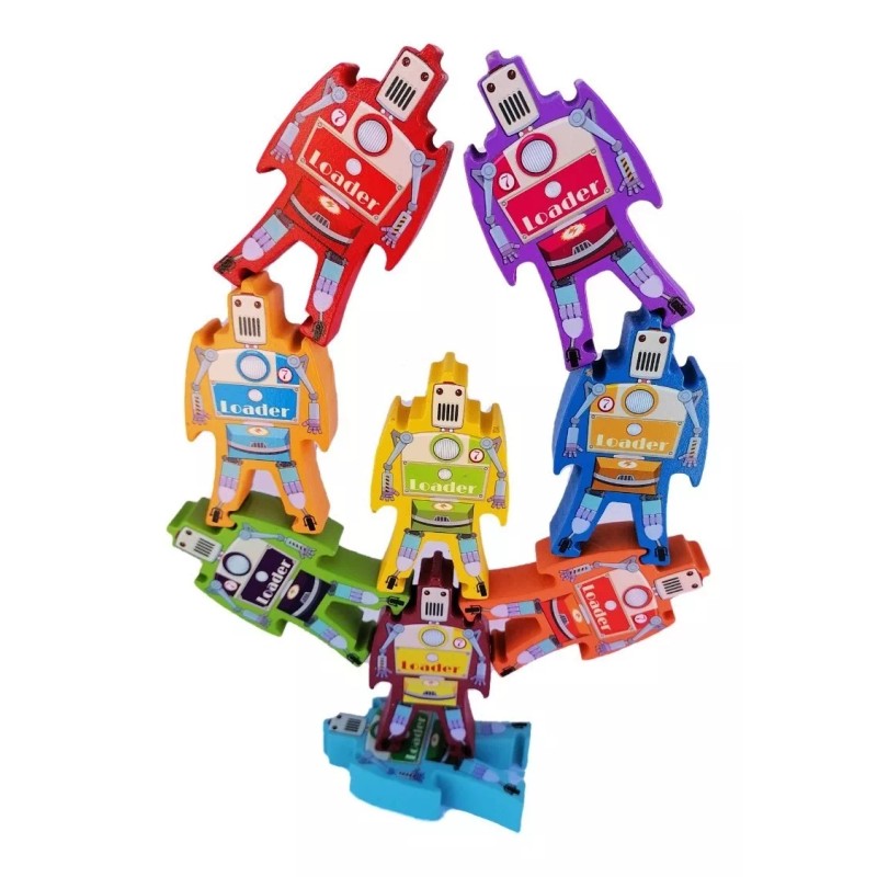 Idecor Bloques Equilibrio Robot Juego Didactico Estimulacion ¡¡