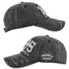 JoyFusion Retro Unique Baseball Cap with Brim, 1985 Cotton, UV