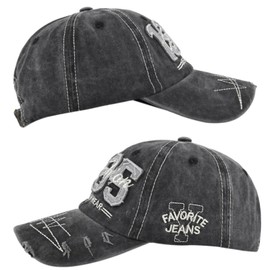 JoyFusion Retro Unique Baseball Cap with Brim, 1985 Cotton, UV Protection, Outdoor Sports, Adjustable, Unisex, Running, Bazaar, Deep, Flat Cap, Green, red, 55.0 cm