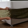 Catherine Lansfield Kingsley Matt Velvet Double Elasticated Divan Base Wrap