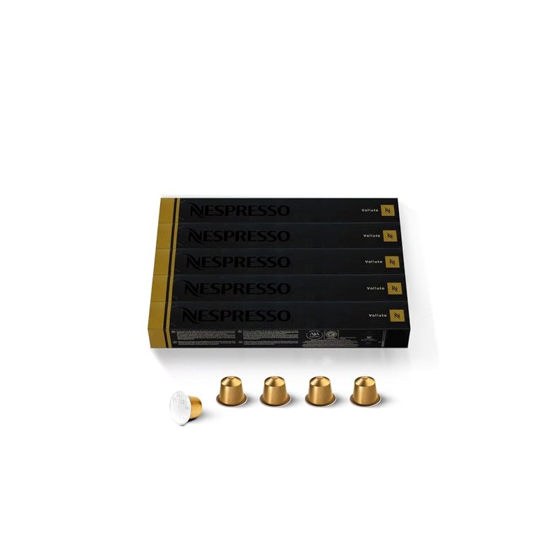 Nespresso OriginalLine, Volluto, 50 Count Coffee Pods