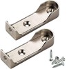 bricoleva.it Closet Rail Bracket, Side Hose Holder Kit for Oval