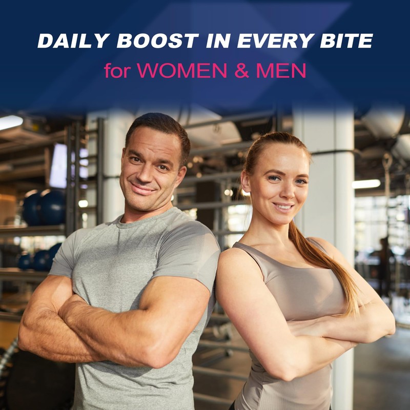 Methylated Multivitamin for Men/Women Gummies, Mens/Womens Multivitamin 50 Plus, with