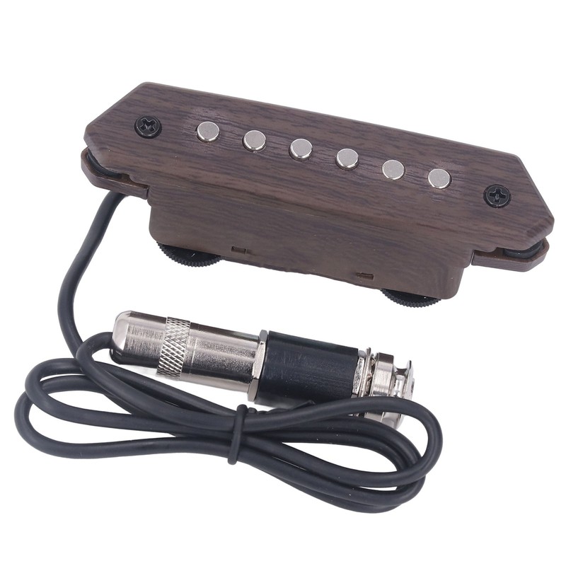 Soundhole Pickup Acoustic Folk Guitar Amplifier Punch Free Replacement Parts