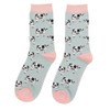 MISS SPARROW Cow Socks Super Soft Breathable Bamboo Blend Womens