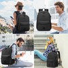 Liokesa Casual Laptop Backpack,School Backpack Large Bookbag with USB for