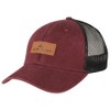 Quiksilver Down The Hatch Trucker Hat - Burgundy