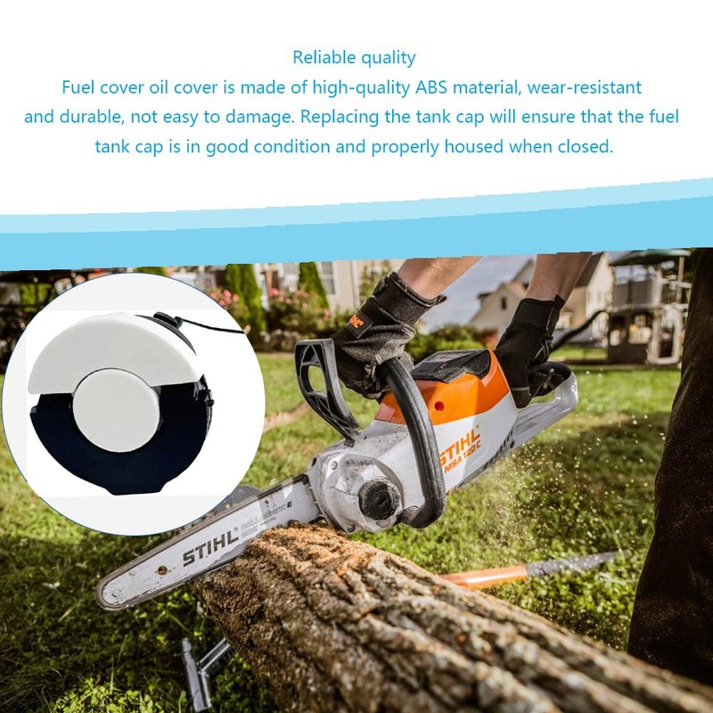 Fuel Cap and Oil Cap for STHIL Chainsaw MS290 MS310