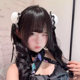 China Bun, Bun Cover, Chinese Clothes, Hair Ornament, Cotton Padded, Bun Hair Pin, Ribbon, Chinese Lolita Hair Clip, Halloween, Cultural Festivals, Events, China Cosplay, Accessory, Accessory (White)