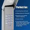 Universal Wireless Garage Door Keypad, Keyless Entry for Liftmaster/Chamberlain/Craftsman Openers,5