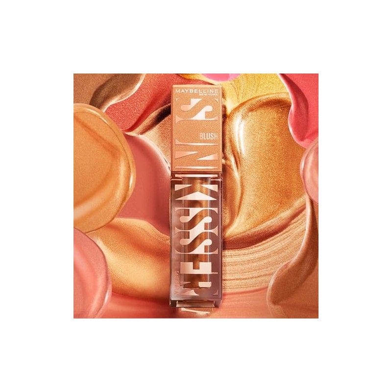 Maybelline SunKisser Blush Líquido, Brillo Natural como Besado por el