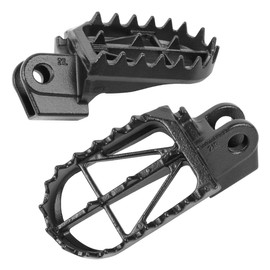 ZETA Racing D3035 (D48-02-521) D3035 (D48-02-521) Wide Foot Pegs Chromoly Mid Width: Approx. 2.0 inches (50 mm) Stable Riding, Standing, Mud Drainage, Chromoly Steel, High Strength, Heavy Duty,